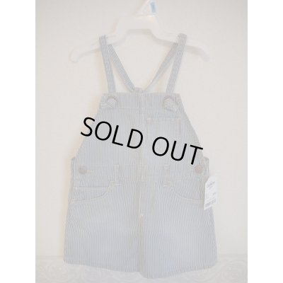 画像1: OSHKOSH B'gosh　ストライプののジャンパースカート
