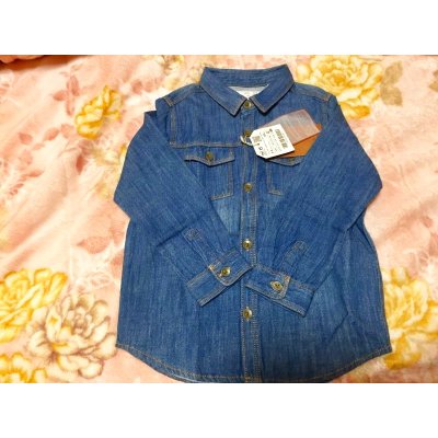 画像2: ZARA Baby Boyおしゃれデニムシャツ