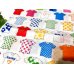 画像2: ベビー&キッズおしゃれハンカチーカラフルTシャツ柄 (2)