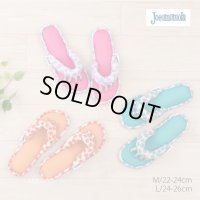 再入荷‼︎お値段見直しました‼︎Jocomomola 5本指 ルームシューズ  《ホコモモラ/スリッパ ベニドーム》Lサイズ