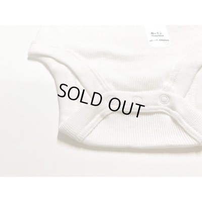 画像3: baby GAP アイレット襟リブボディー(アイボリー)