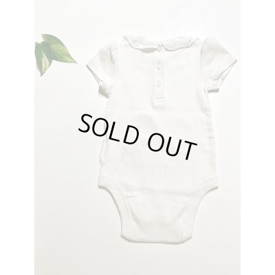 画像4: baby GAP アイレット襟リブボディー(アイボリー)