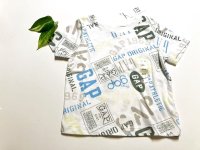 baby GAP パステルカラーが爽やかなロゴTシャツ