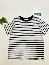 GAP ボーダーシンプルトップス