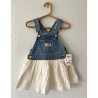 OSHKOSH B'gosh　レースがかわいいジャンパースカート