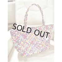 Coco＆K.ショルダーバッグ　フルーツバスケットM ピンクミックス