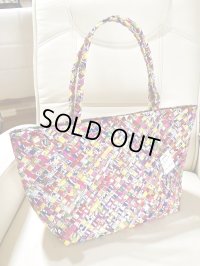 Coco＆K.ショルダーバッグ　フルーツバスケットM ピンクミックス