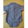 画像2: OSHKOSH B'gosh　おしゃれなマリン柄シャツボディ (2)
