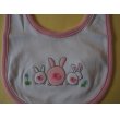 画像7: GYMBOREE バニーのロンパース、ボディ、スタイ3点セット　ラッピング＋手提げ袋付き！！！ (7)