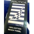 画像2: Nautica ビーチタオル スカイブルーヨット (2)