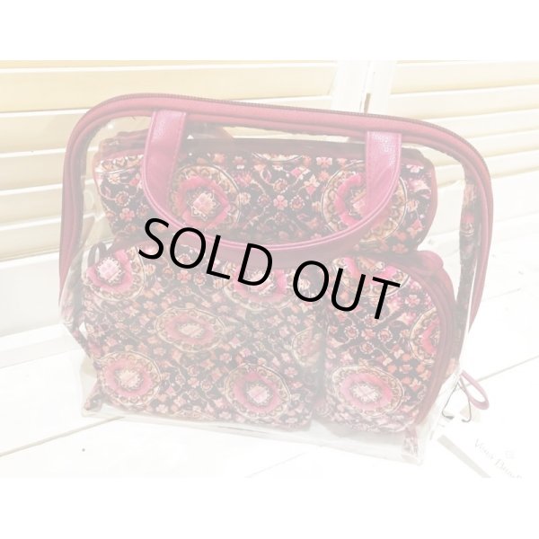 画像4: Vera Bradley(ベラ ブラッドリー) ポーチ&バッグ4点セット (4)