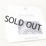 画像: Vera Bradley(ベラ ブラッドリー) カラフルヘアピンセット　　ブラックパープル