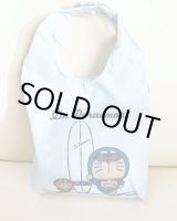 画像: 折りたたみ式日焼けドラえもんのエコバッグ タイプ(2)