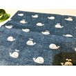 画像2: ベビー&キッズおしゃれハンカチーくじらブルー (2)
