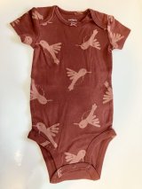 画像: carter's 小鳥柄のロンパース