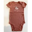 画像1: carter's いちごのロンパース　Mommy's little girl (1)