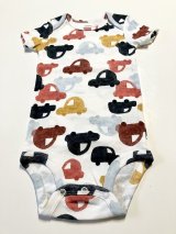 画像: carter's くるまがいっぱいロンパース