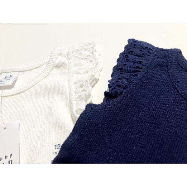 画像2: baby GAP 肩フリルがかわいいトップス (2)