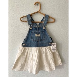 画像: OSHKOSH B'gosh　レースがかわいいジャンパースカート